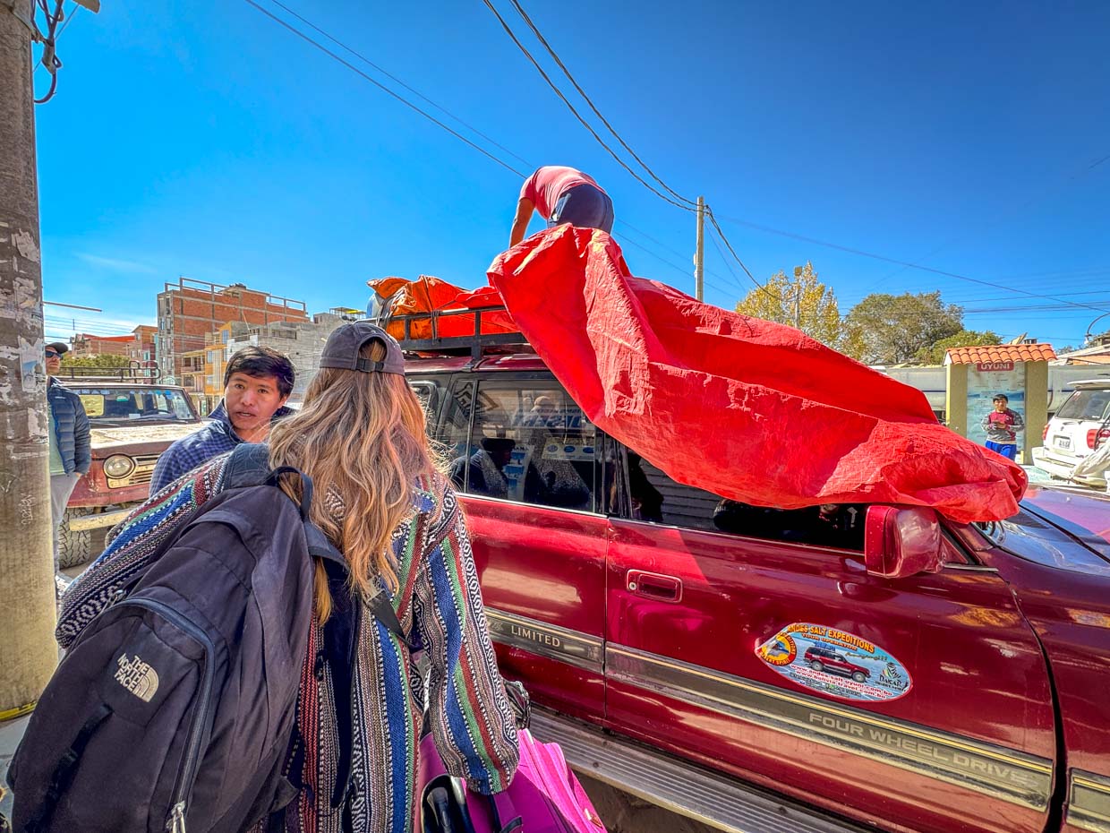 Jeep tour from Uyuni Bolivia - laugh travel eat