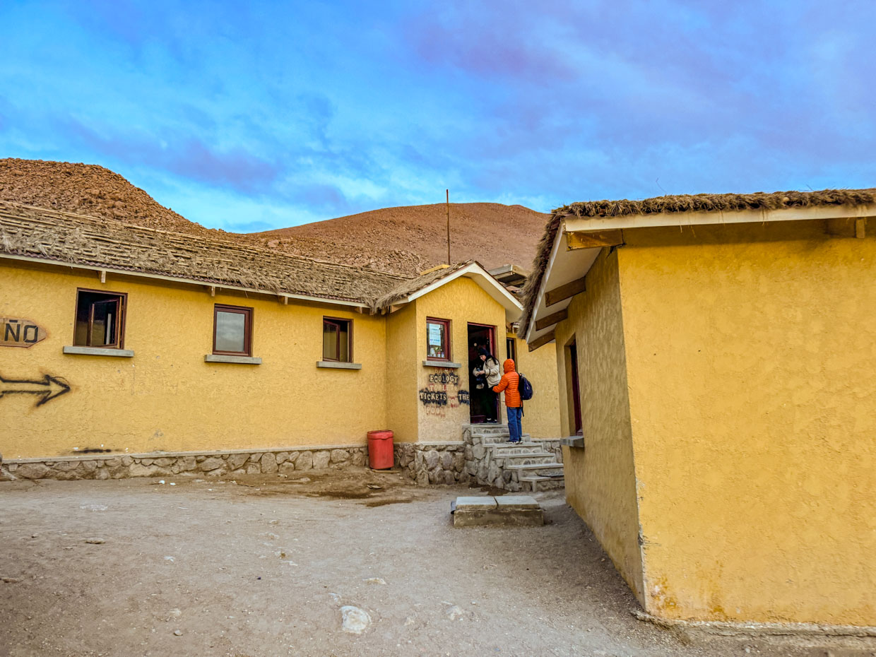 Laguna Chalviri Hotspring day 3 of Uyuni tour Bolivia - laugh travel eat