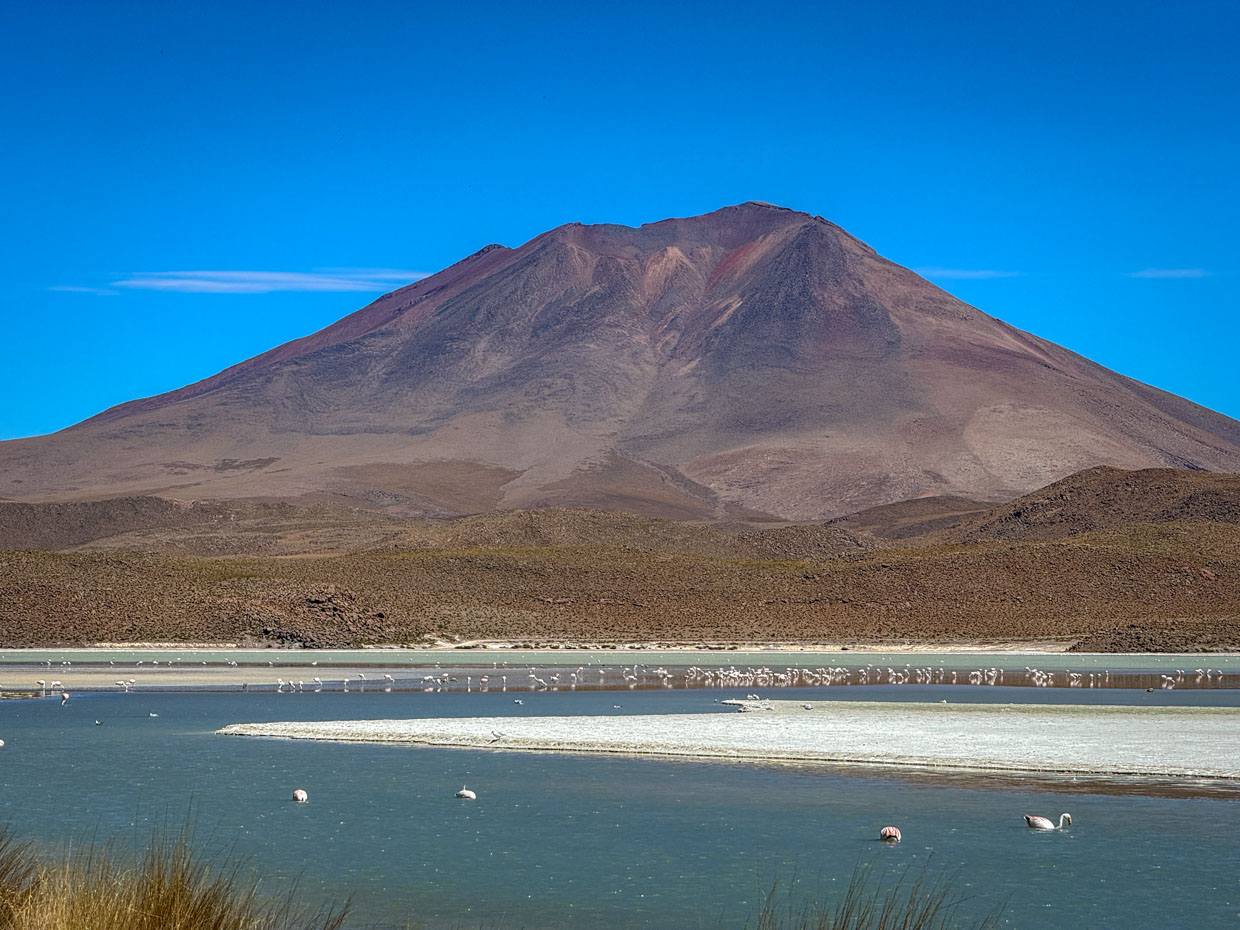 Lake Hedionda day 2 of Uyuni tour Bolivia - laugh travel eat