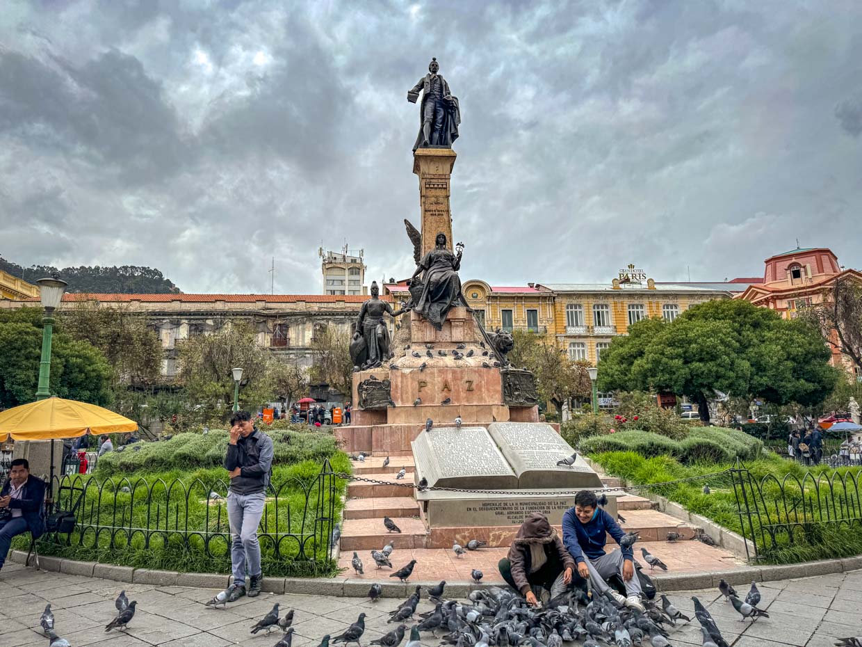 Plaza Murillo La Paz Bolivia - laugh travel eat