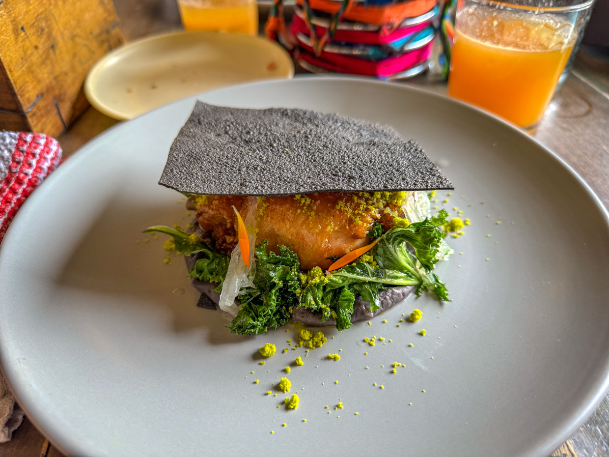 chicken Bolivian popular food La Paz Bolivia - laugh travel eat