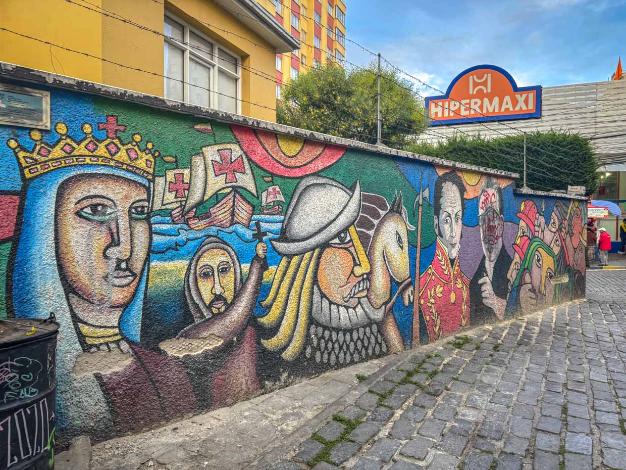 street art La Paz Bolivia - laugh travel eat