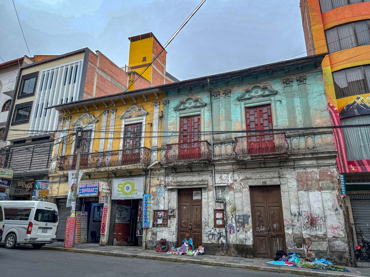 streets of La Paz Bolivia - laugh travel eat