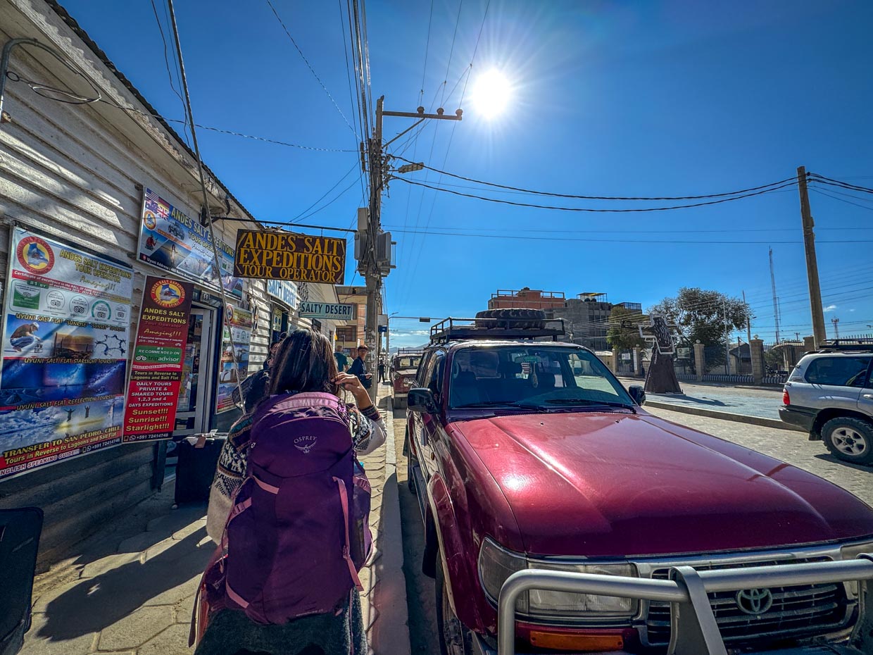 streets of Uyuni Bolivia - laugh travel eat