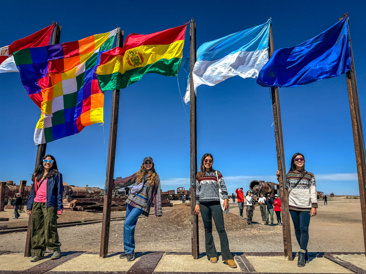 train graveyard Uyuni Bolivia - laugh travel eat