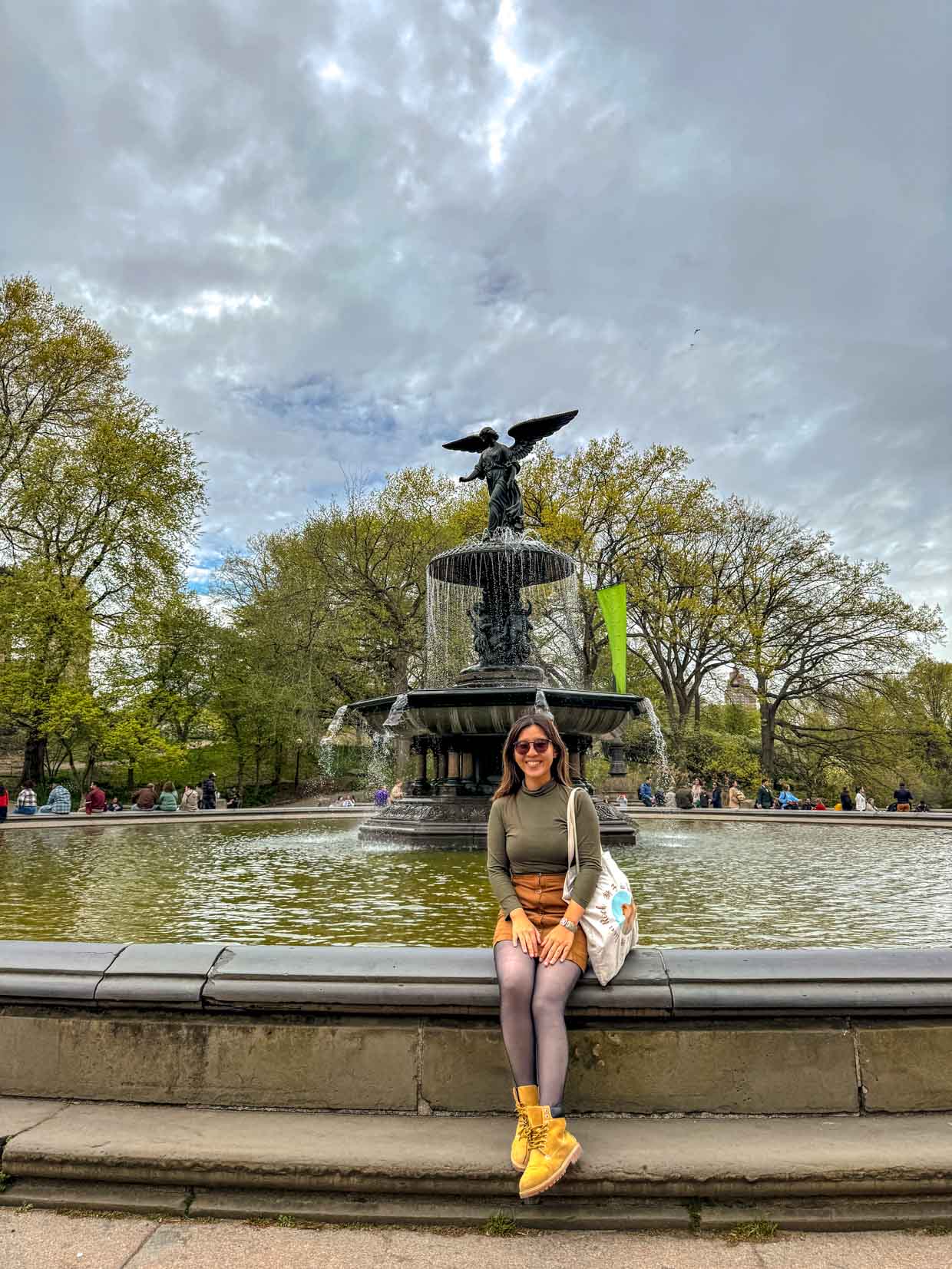 Central Park New York USA - laugh travel eat