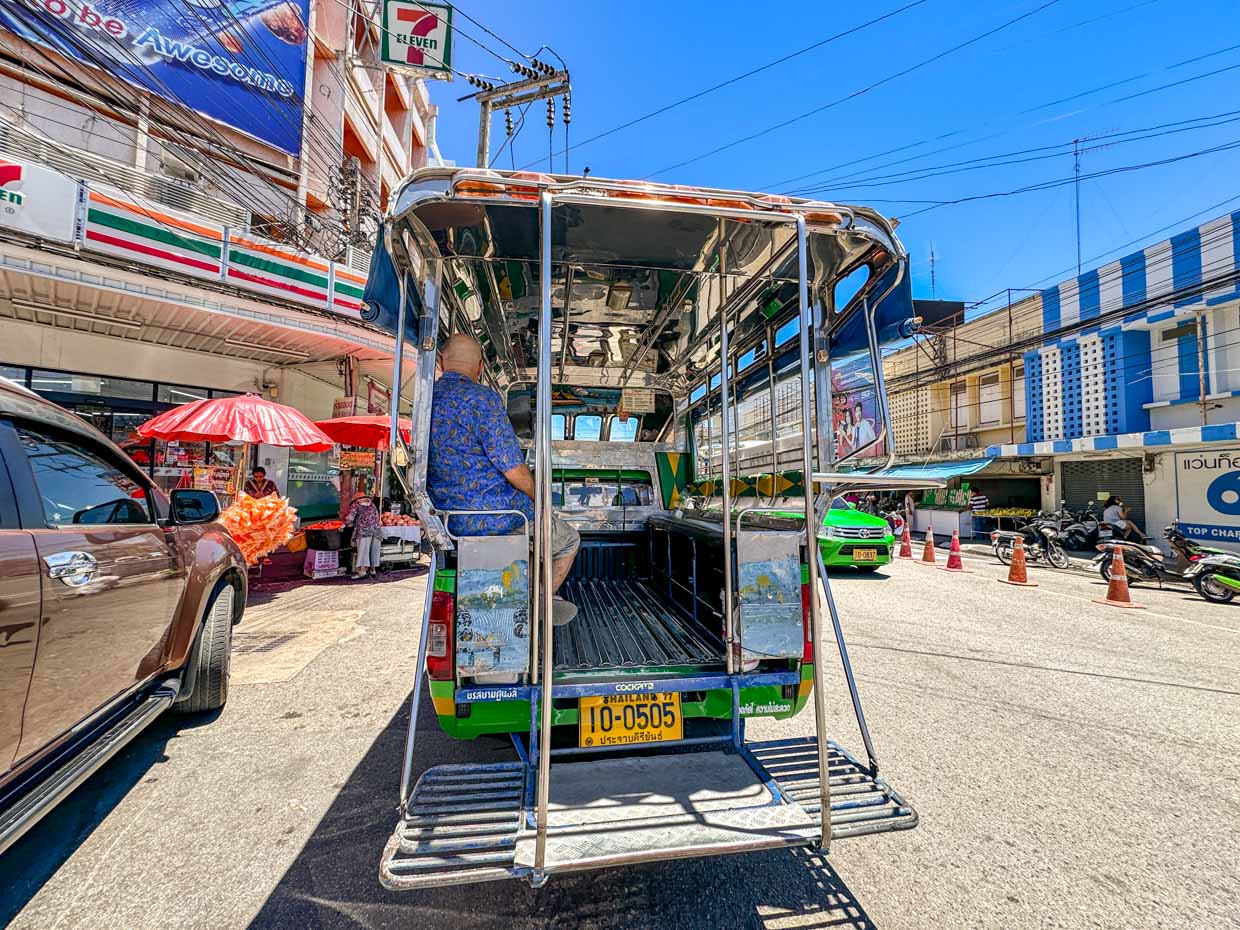 Hua Hin Songthaew Route hua hin thailand - laugh travel eat