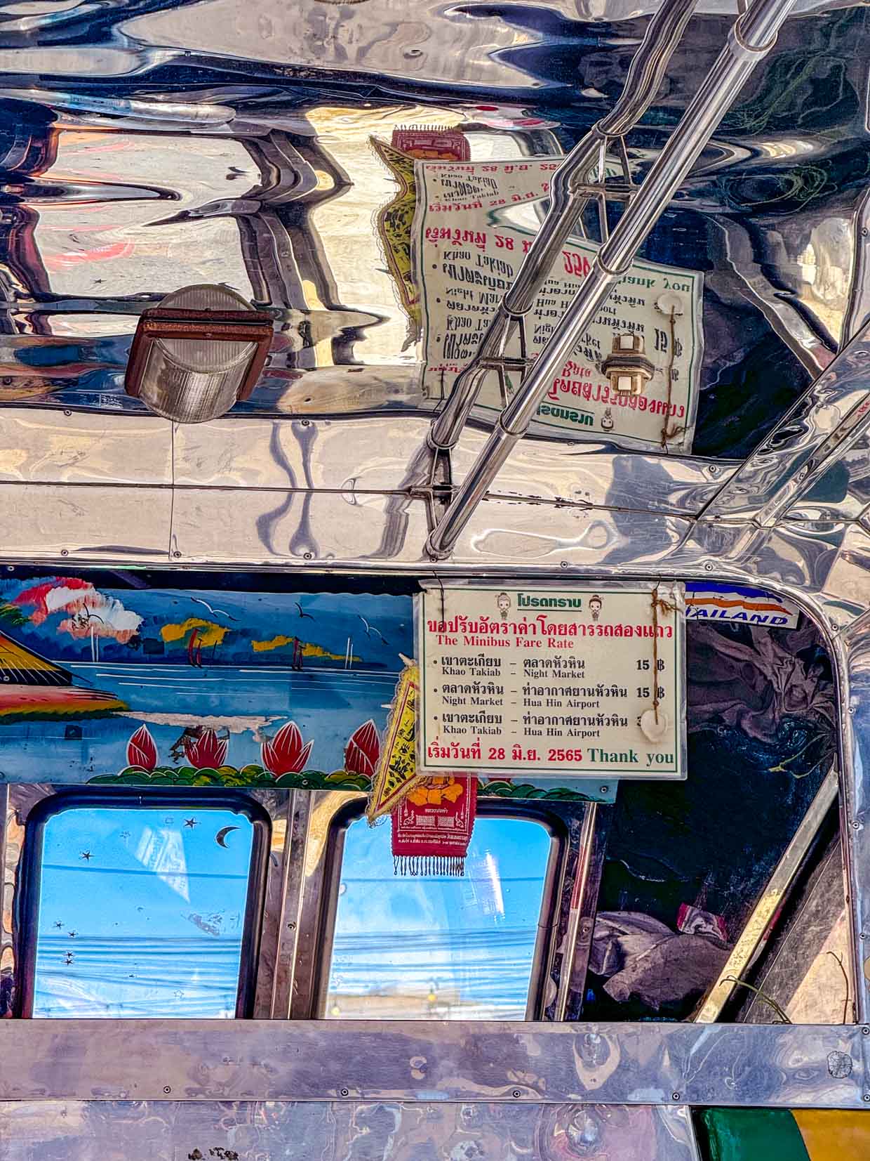 Hua Hin Songthaew Route hua hin thailand - laugh travel eat