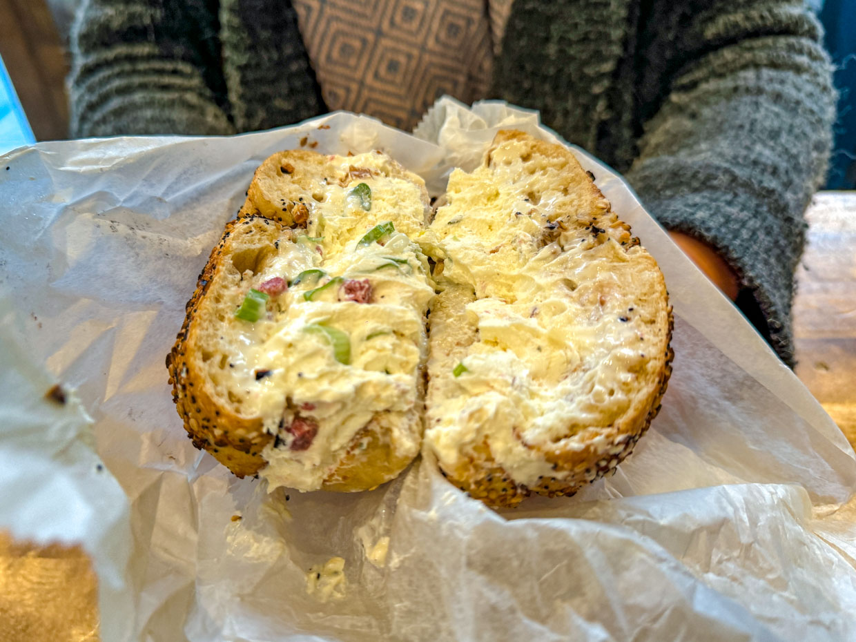 Tompkins Square Bagel New York USA - laugh travel eat