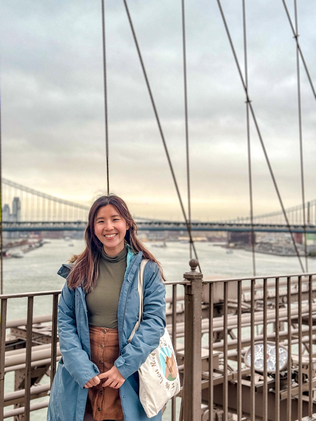 brooklyn bridge New York USA - laugh travel eat