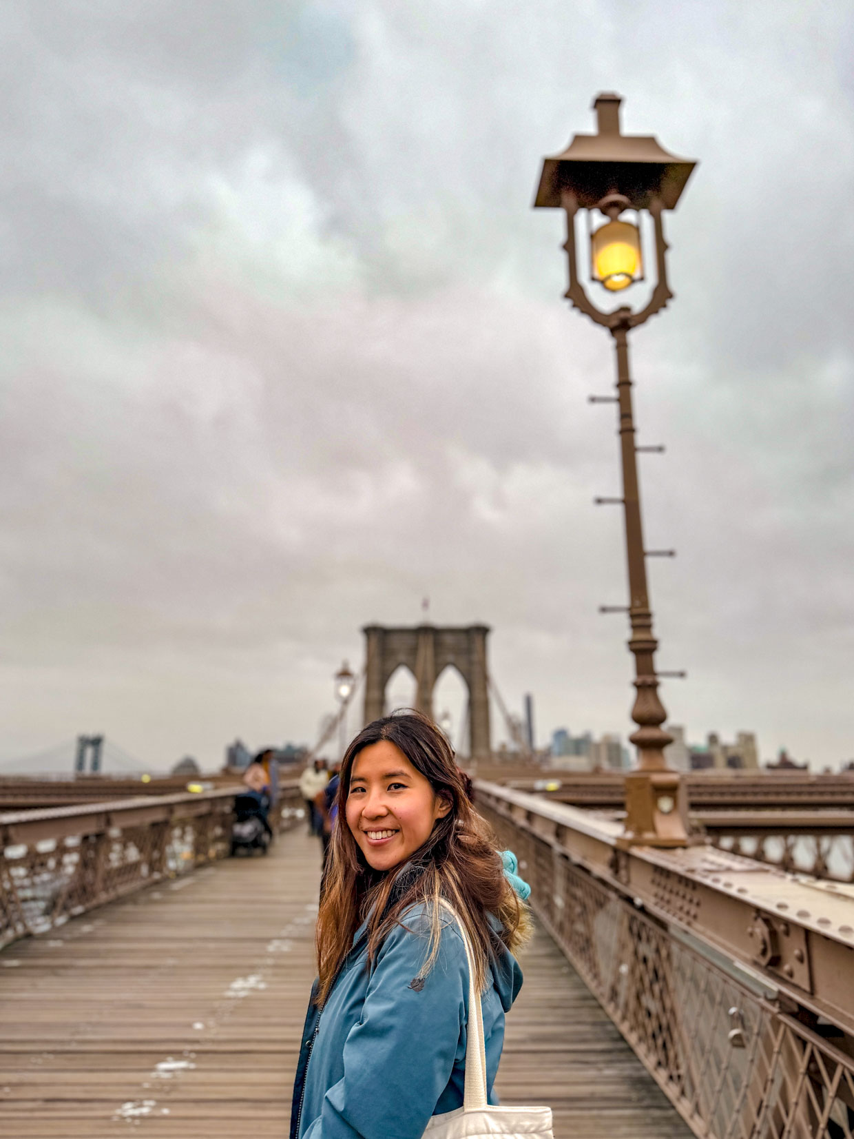 brooklyn bridge New York USA - laugh travel eat