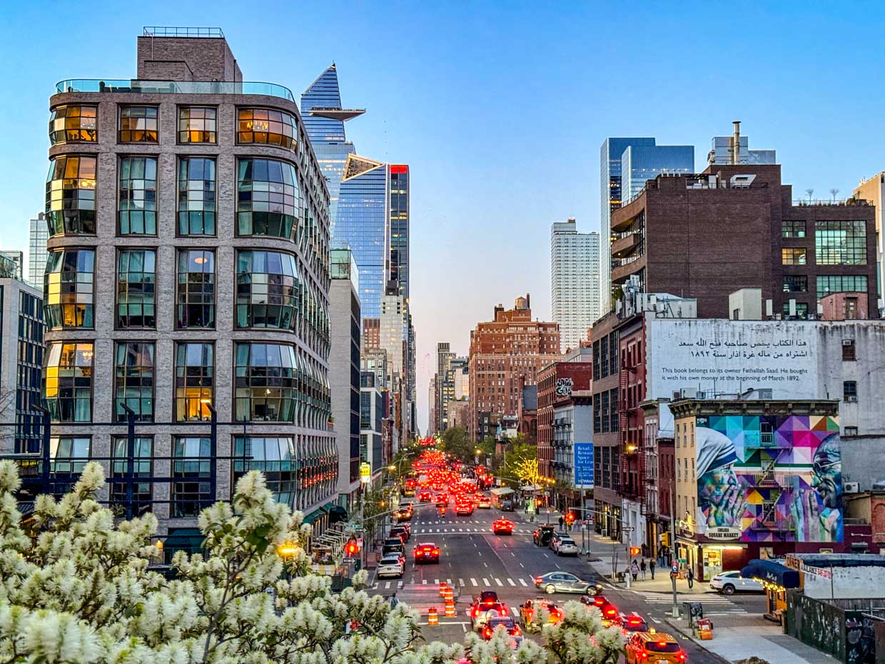 sunset little island and highline New York USA - laugh travel eat-2