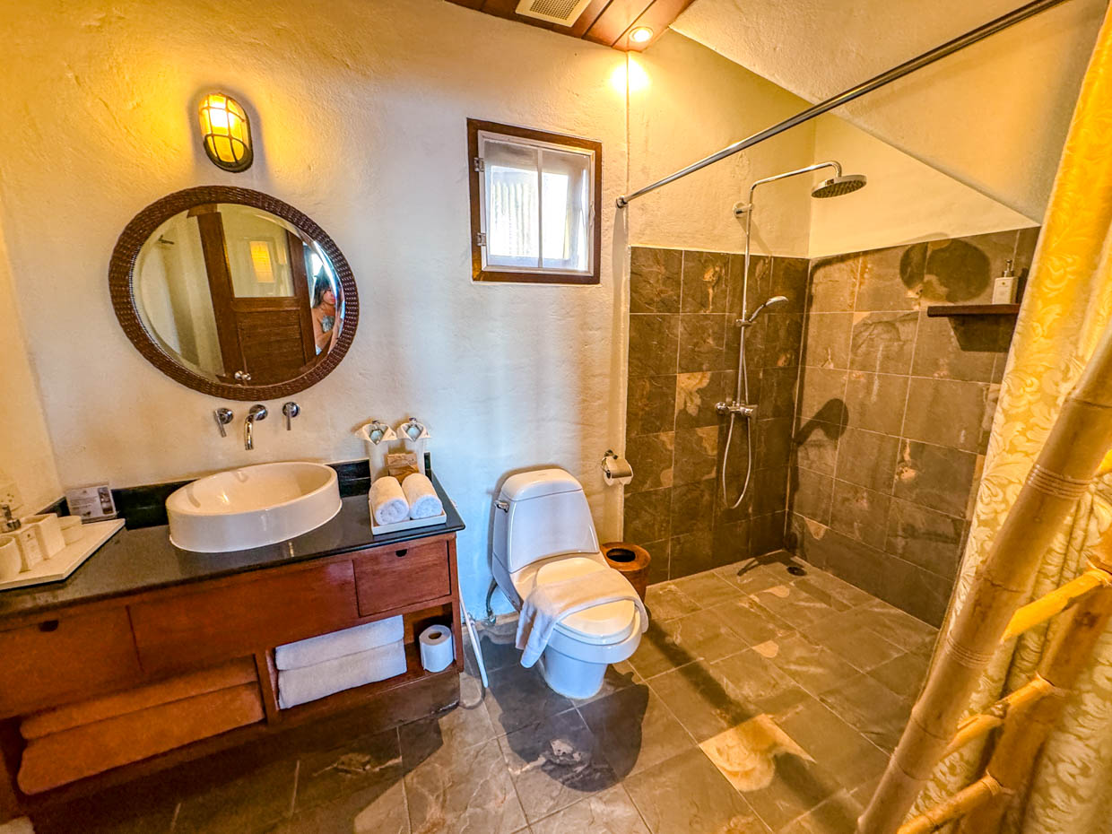 bathroom aleenta resort hua hin thailand - laugh travel eat