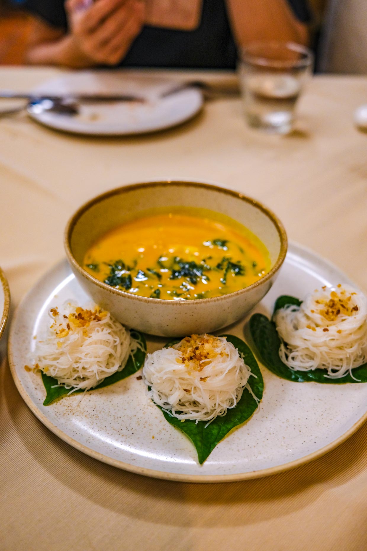 dinner aleenta resort hua hin thailand - laugh travel eat