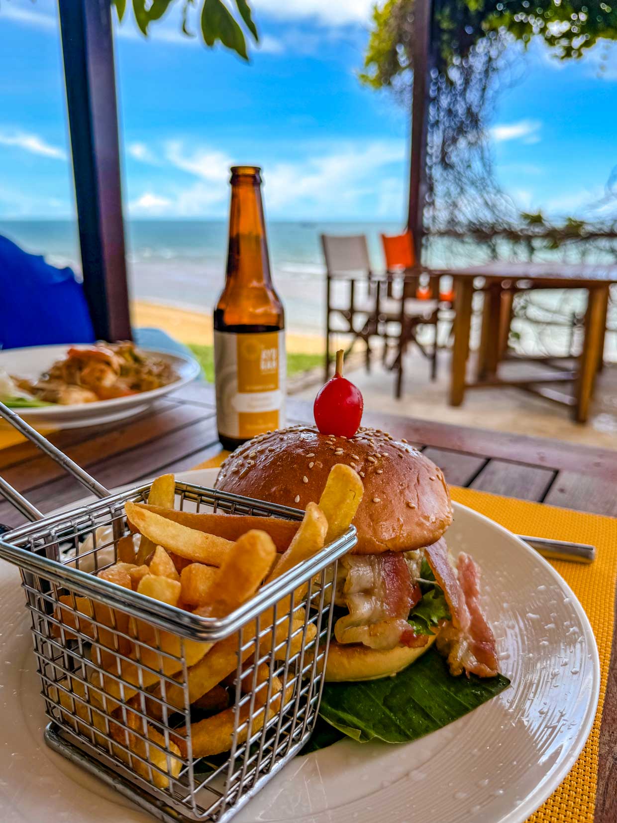 main pool restaurant aleenta resort hua hin thailand - laugh travel eat