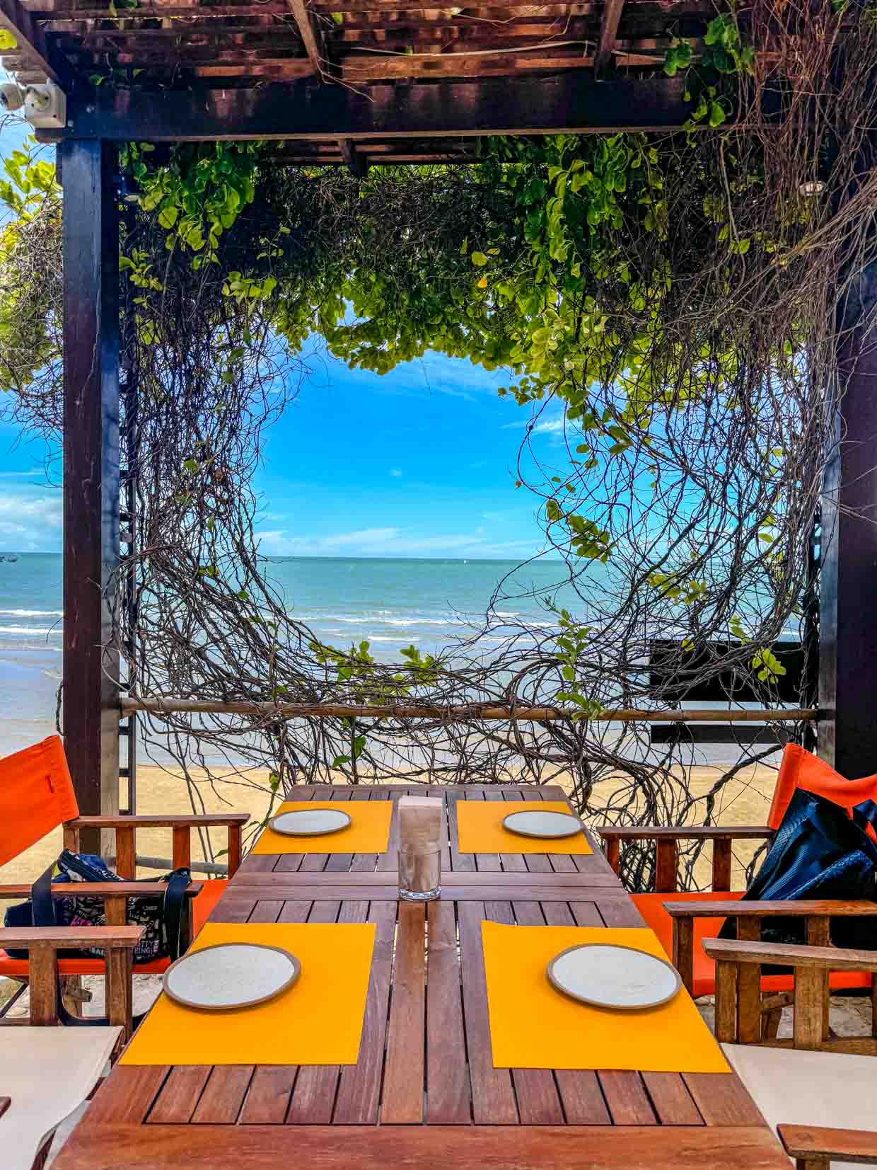 main pool restaurant aleenta resort hua hin thailand - laugh travel eat