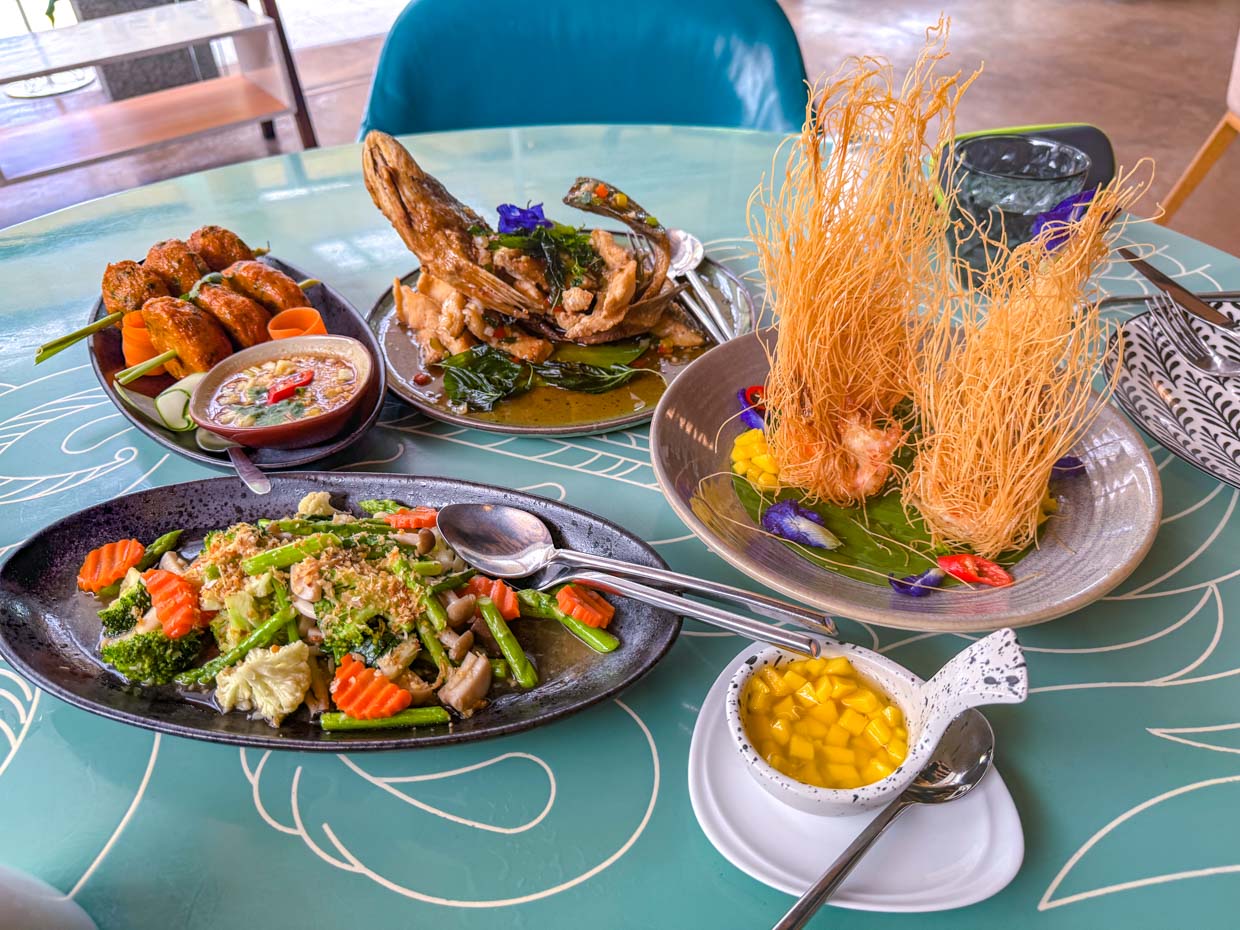 lunch at main restaurant SO Sofitel hua hin thailand - laugh travel eat