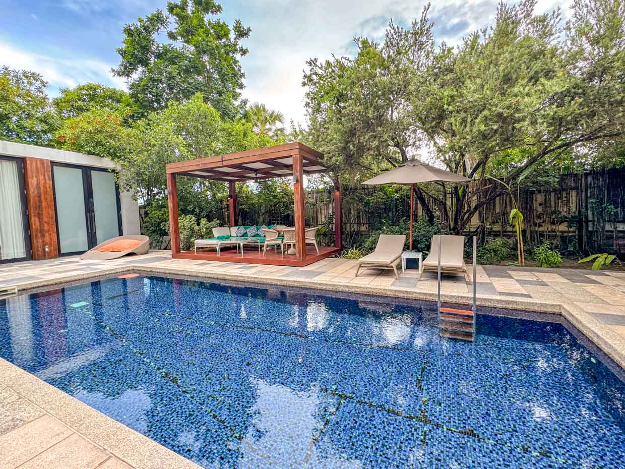 pool villa SO Sofitel hua hin thailand - laugh travel eat