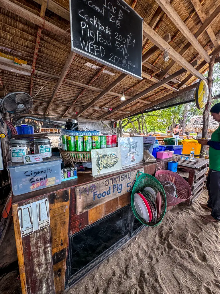 Koh Samui Pig Island Tour thailand _ laugh travel eat