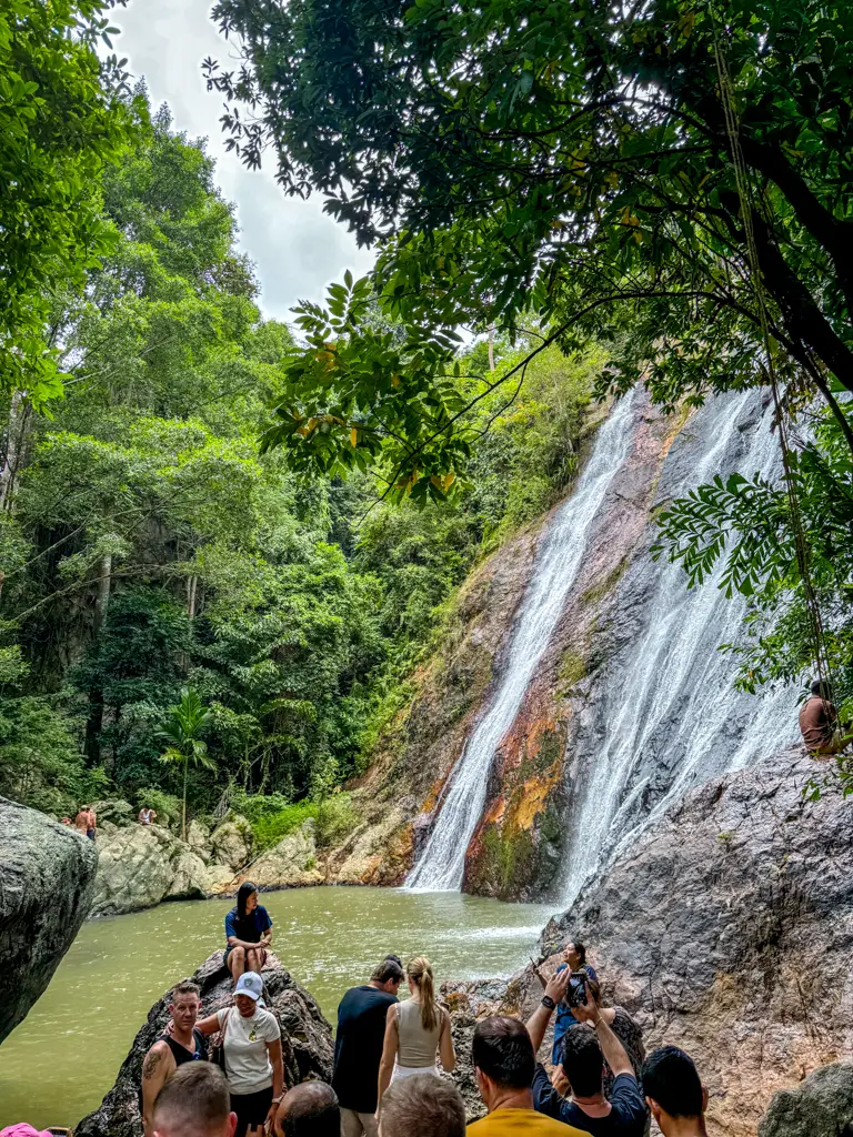 Na Muang Waterfalls Koh Samui thailand _ laugh travel eat-1