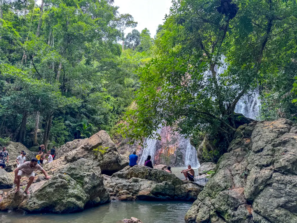 Na Muang Waterfalls Koh Samui thailand _ laugh travel eat-1