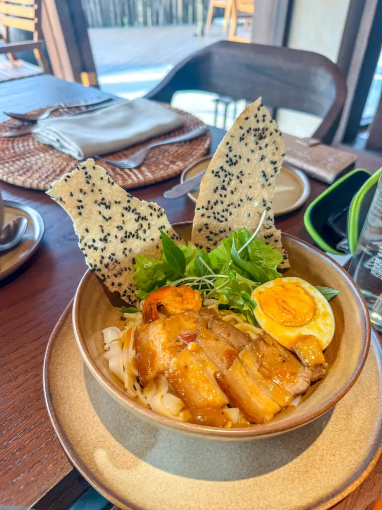 breakfast Namia River Resort Hoi An Vietnam _ laugh travel eat