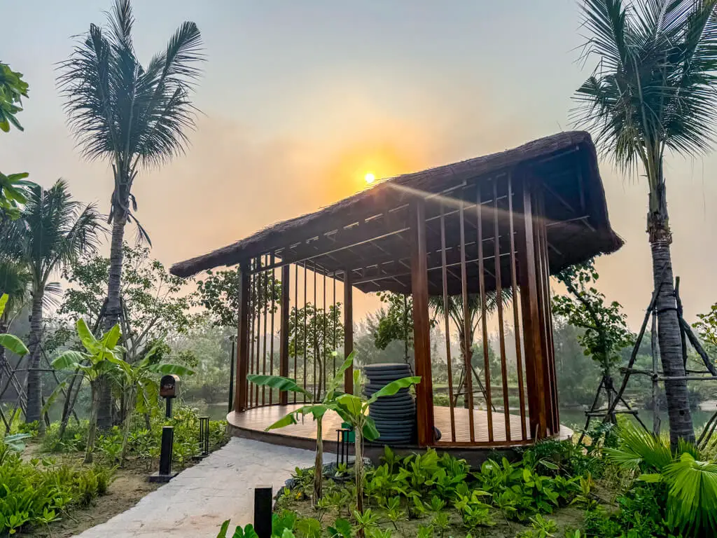 fitness Namia River Resort Hoi An Vietnam _ laugh travel eat