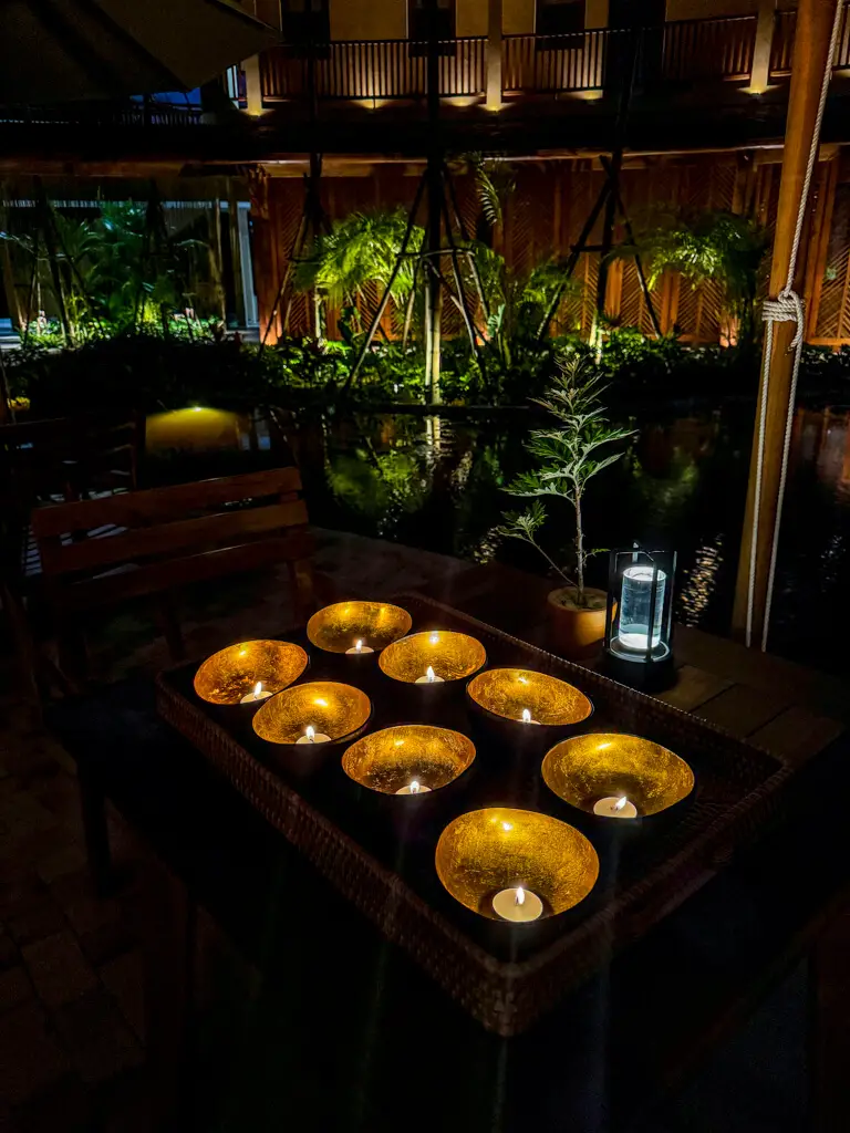 lantern lighting Namia River Resort Hoi An Vietnam _ laugh travel eat-1