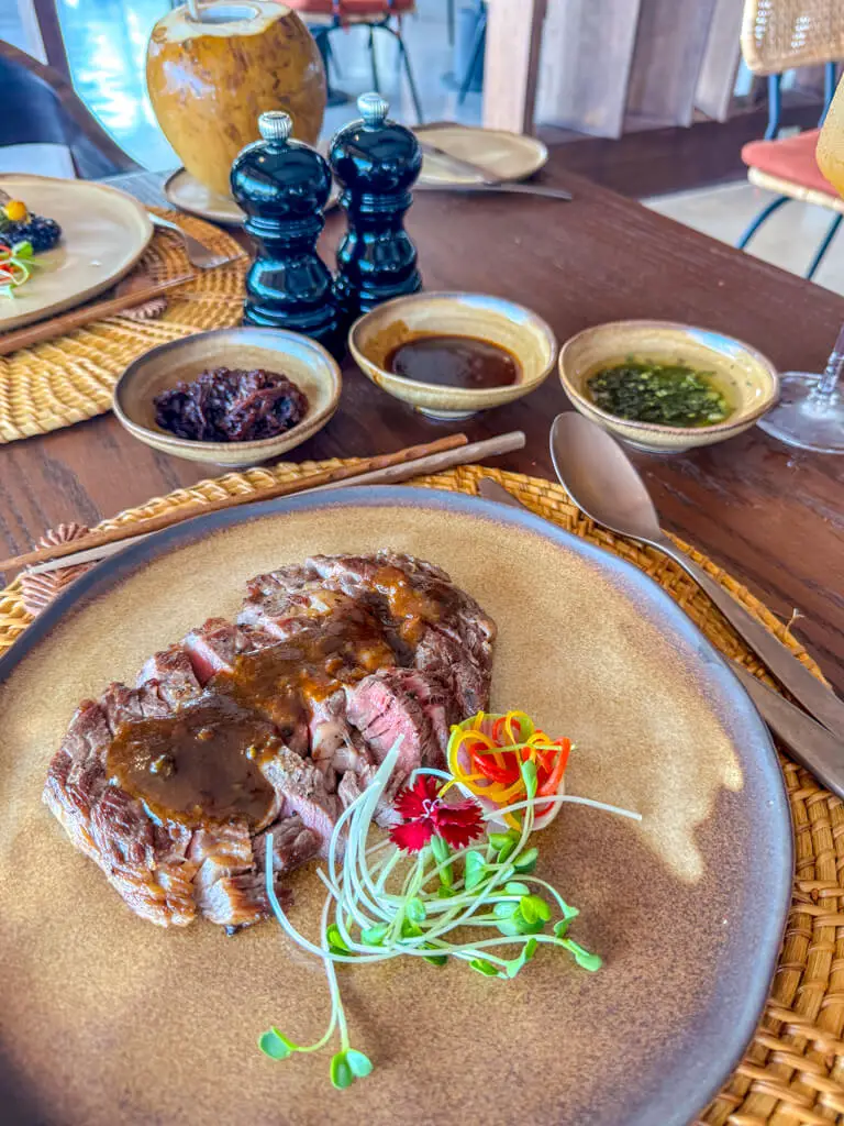 lunch Namia River Resort Hoi An Vietnam _ laugh travel eat