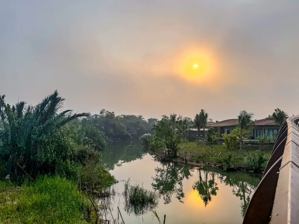 morning in Namia River Resort Hoi An Vietnam _ laugh travel eat-1
