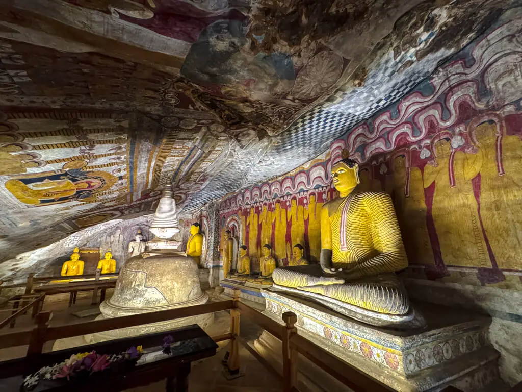 Cave 4 Dambulla Royal Cave Temple Dambulla sri lanka _ laugh travel eat