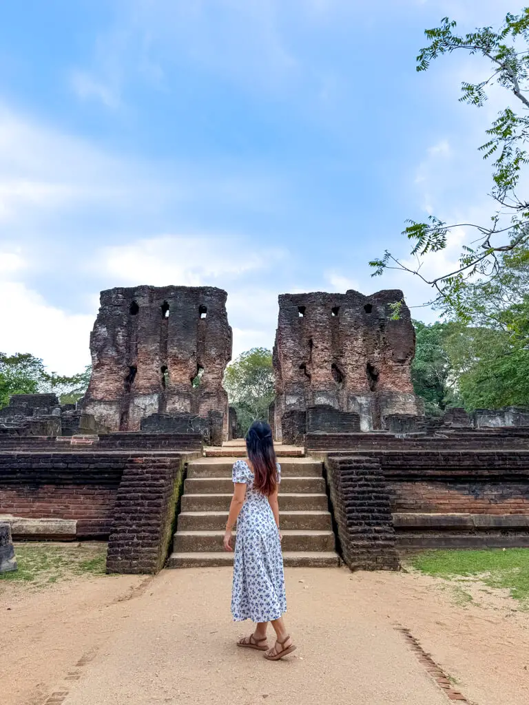 Royal Palace of King Maha Parakramabahu polunnaruwa sri lanka _ laugh travel eat