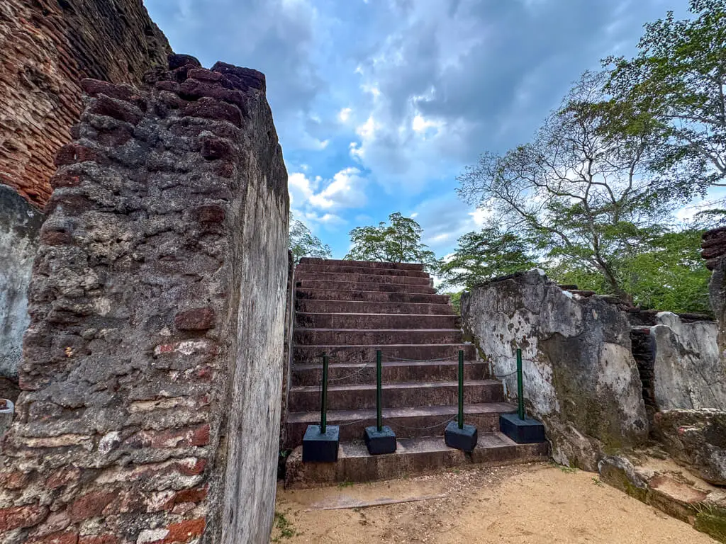 Royal Palace of King Maha Parakramabahu polunnaruwa sri lanka _ laugh travel eat