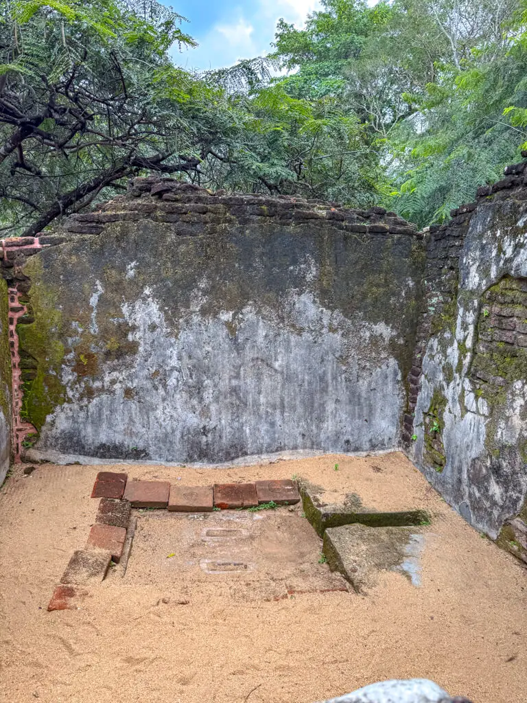 Royal Palace of King Maha Parakramabahu polunnaruwa sri lanka _ laugh travel eat