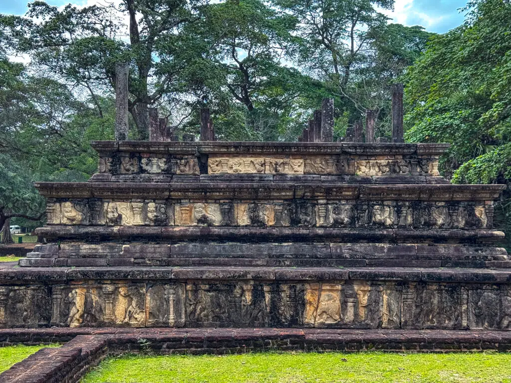 Royal Palace of King Maha Parakramabahu polunnaruwa sri lanka _ laugh travel eat