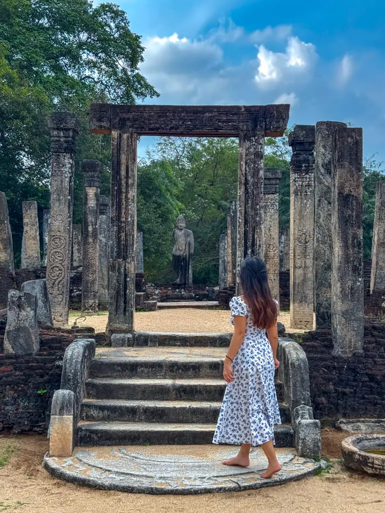 Royal Palace of King Maha Parakramabahu polunnaruwa sri lanka _ laugh travel eat