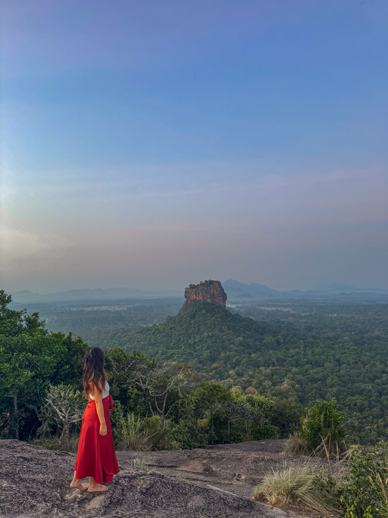 view Pidurangala rock habarana sri lanka _ laugh travel eat
