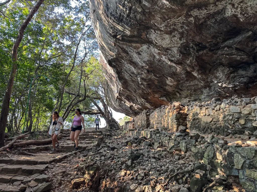 going down Pidurangala rock habarana sri lanka _ laugh travel eat