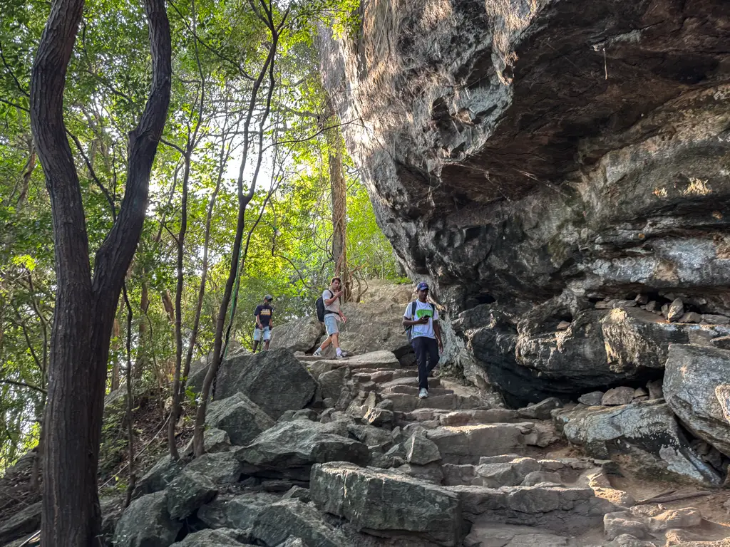 going down Pidurangala rock habarana sri lanka _ laugh travel eat