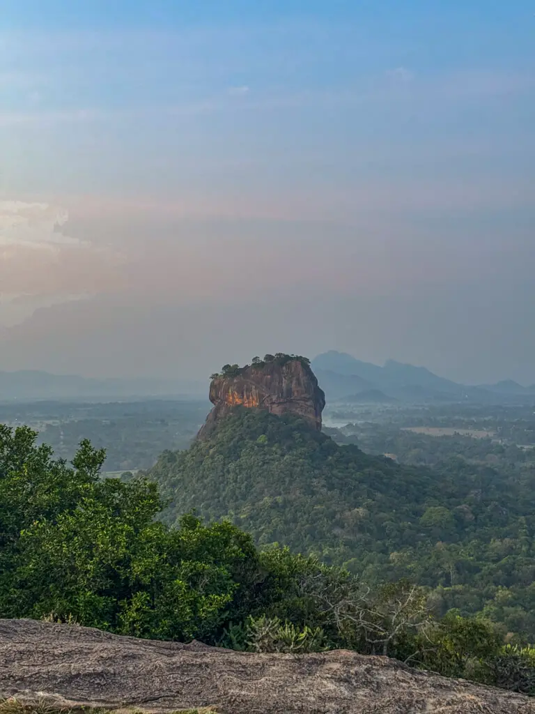 view Pidurangala rock habarana sri lanka _ laugh travel eat