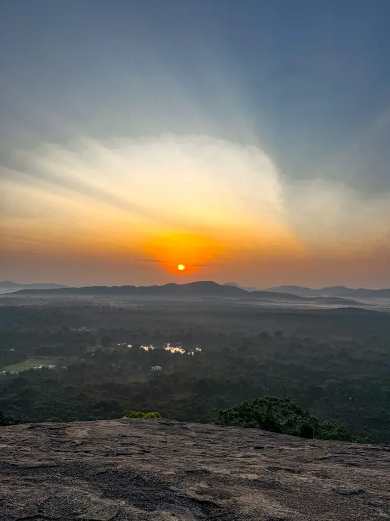 view Pidurangala rock habarana sri lanka _ laugh travel eat