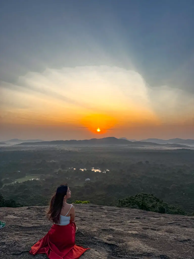 view Pidurangala rock habarana sri lanka _ laugh travel eat