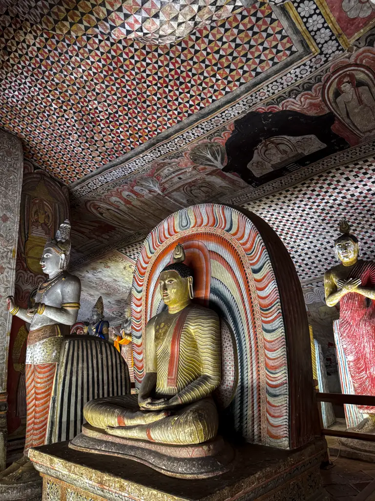 Cave 2 Dambulla Royal Cave Temple Dambulla sri lanka _ laugh travel eat
