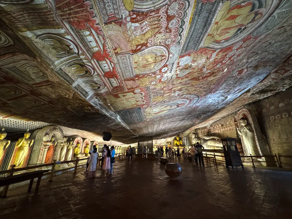 Cave 2 Dambulla Royal Cave Temple Dambulla sri lanka _ laugh travel eat