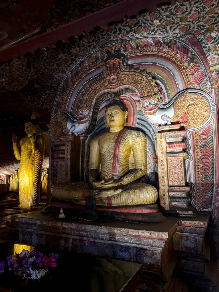 Cave 3 Dambulla Royal Cave Temple Dambulla sri lanka _ laugh travel eat