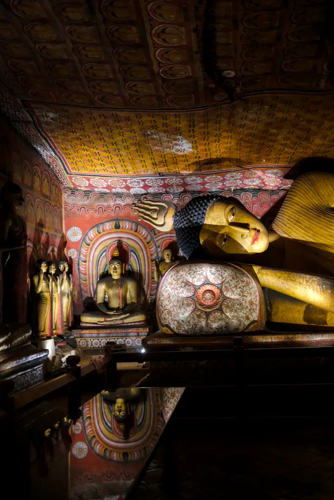 Cave 3 Dambulla Royal Cave Temple Dambulla sri lanka _ laugh travel eat