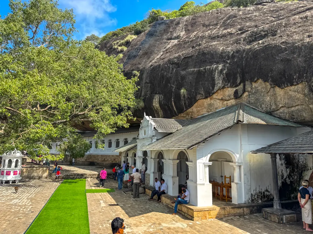 Dambulla Royal Cave Temple Dambulla sri lanka _ laugh travel eat
