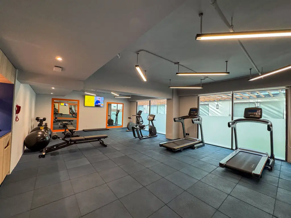 gym voco Bali seminyak bali _ laugh travel eat