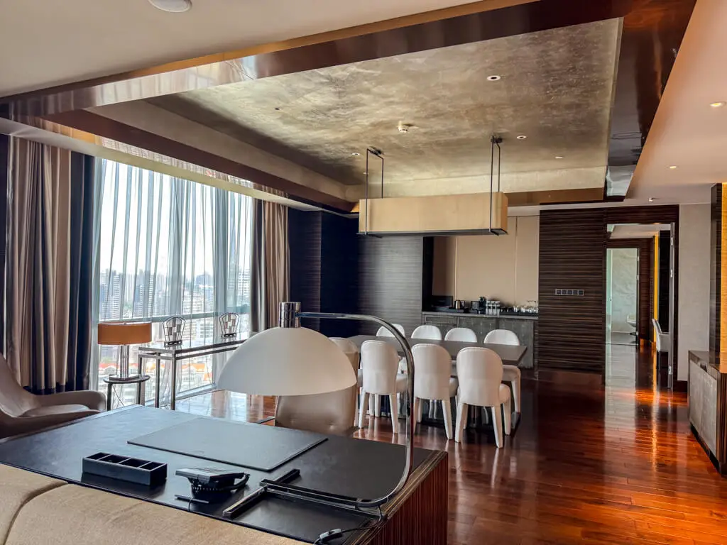 presidential suite amara hotel shanghai china_ laugh travel eat