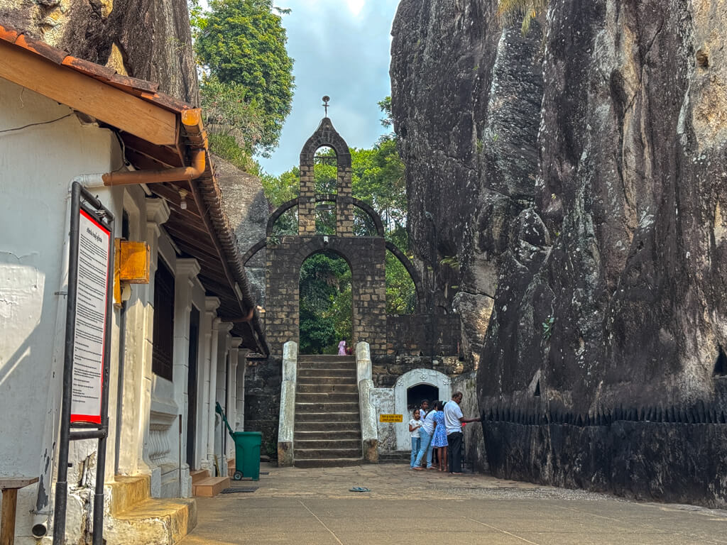 Aluviharaya Rock Cave Temple Matale sri lanka _ laugh travel eat